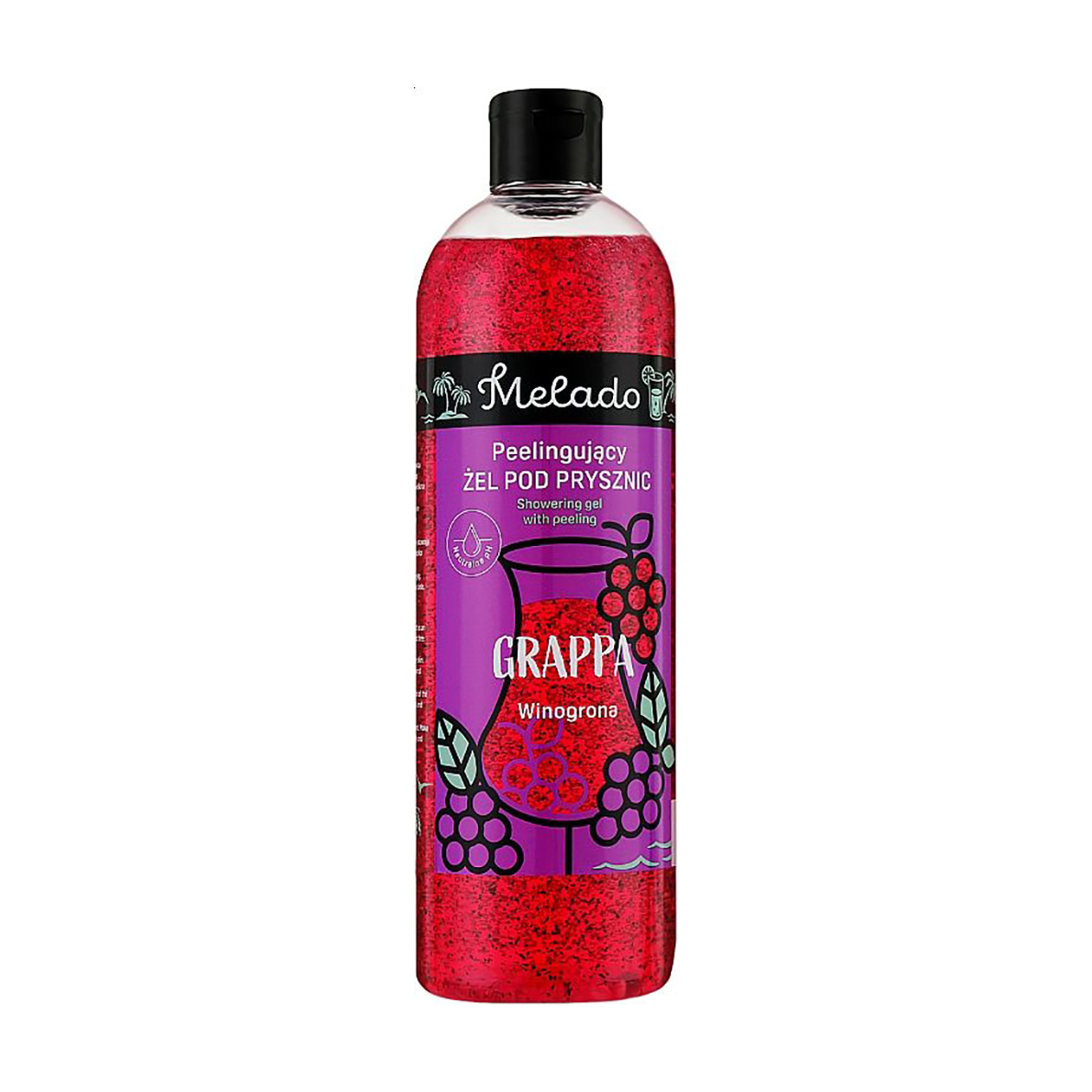 Гель-скраб для душу Melado Shower Gel Grape Виноград, 500 мл